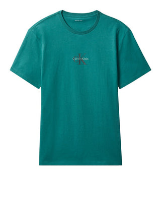Calvin Klein Jeans T-shirt Uomo Mod. LV04RB866G 8ZU Petrolio