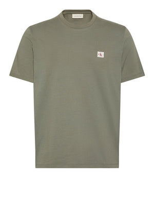 Calvin Klein Jeans T-shirt Uomo Mod. LV04RC272G LDY Militare