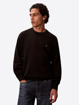 Calvin Klein Jeans Maglione Girocollo Uomo Mod. LV04RC309G UB1 Nero