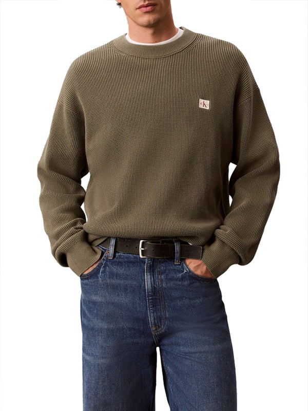 Calvin Klein Jeans Maglione Uomo Mod. LV04RD313 GLDY