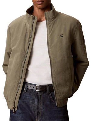 Calvin Klein Jeans Giubbotto corto Uomo Mod. LV04RG500G LDY Militare
