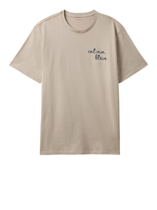 Calvin Klein Jeans T-shirt Uomo Mod. LV04RG837G PED Beige