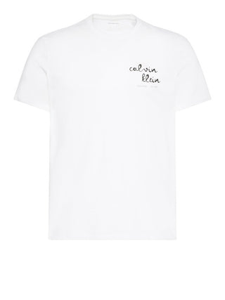Calvin Klein Jeans T-shirt Uomo Mod. LV04RG837G YAS Bianco