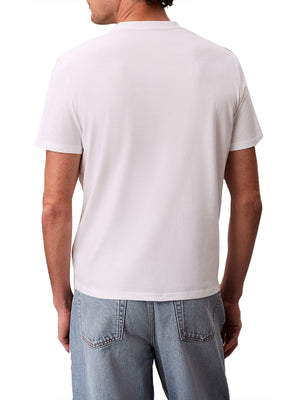 Calvin Klein Jeans T-shirt Uomo Mod. LV04RG837G YAS Bianco