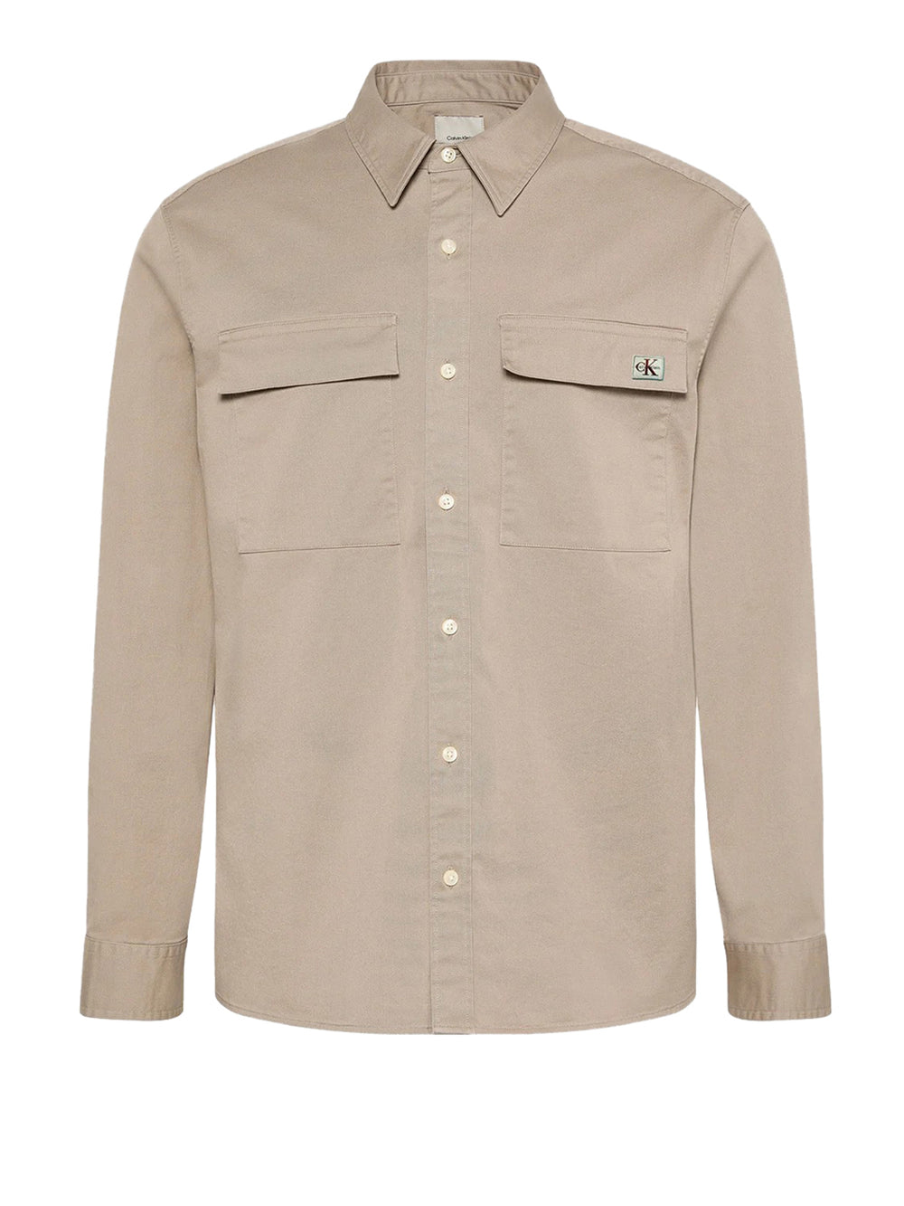 Calvin Klein Jeans Camicia m/l Uomo Mod. LV04RF123G RAK Beige
