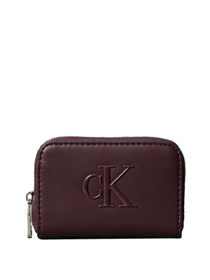 Calvin Klein Portafoglio Donna Mod. LV04F1154G BAP Bordeau