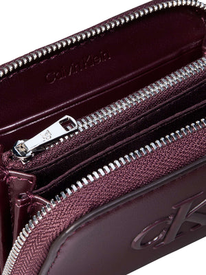 Calvin Klein Portafoglio Donna Mod. LV04F1154G BAP Bordeau