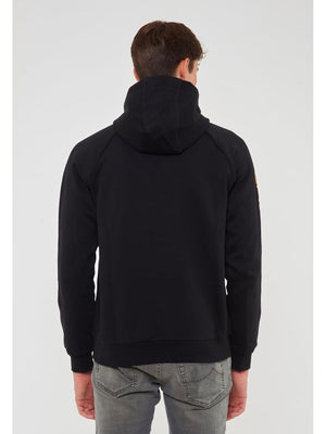 Ea7 Emporio Armani Felpa Zip Uomo Mod. 7M001047 AF10377 MC004 Nero