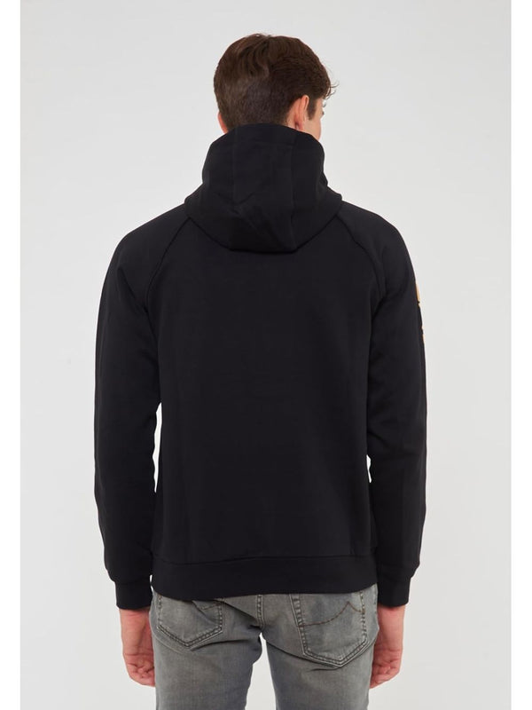 Ea7 Emporio Armani Felpa Zip Uomo Mod. 7M001047 AF10377 MC004 Nero