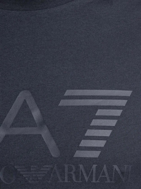 Ea7 Emporio Armani T-shirt Uomo Mod. 7M001412 AF2264 MB278 Blu