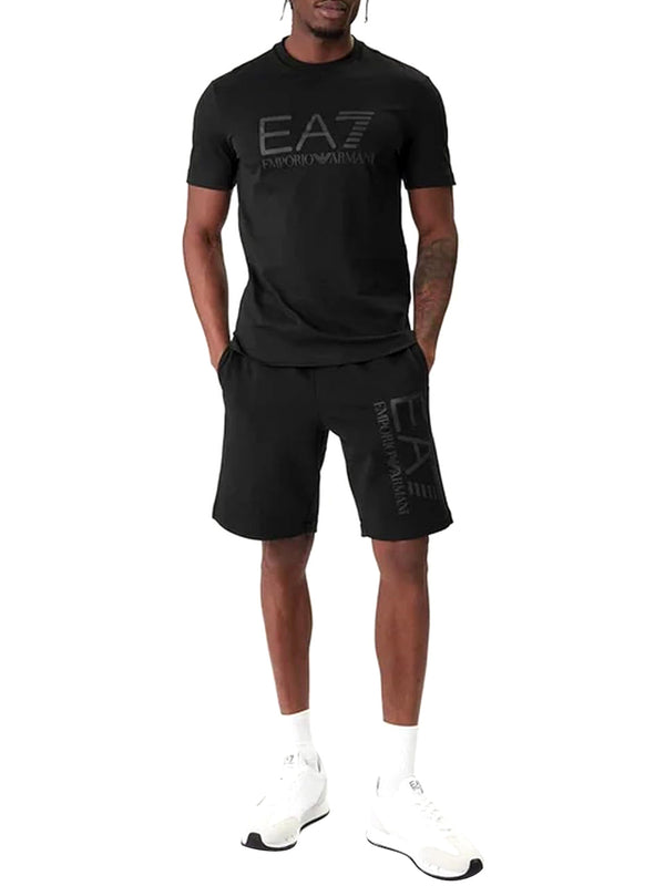 Ea7 Emporio Armani T-shirt Uomo Mod. 7M001412 AF22264 MC005 Nero