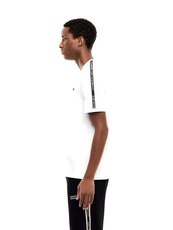 Ea7 Emporio Armani T-shirt Uomo Mod. 7M002189 AF10373 U0002 Bianco