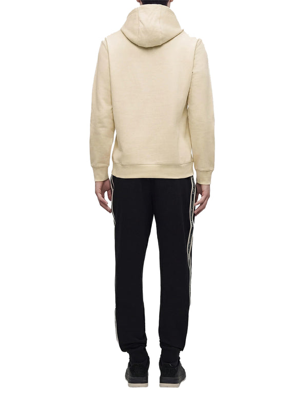 Ea7 Emporio Armani Felpa cappuccio Uomo Mod. 7M002196 AF10377 U1079 Crema