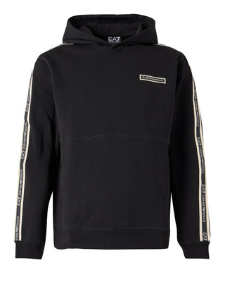 Ea7 Emporio Armani Felpa cappuccio Uomo Mod. 7M002196 AF10377 UC001 Nero