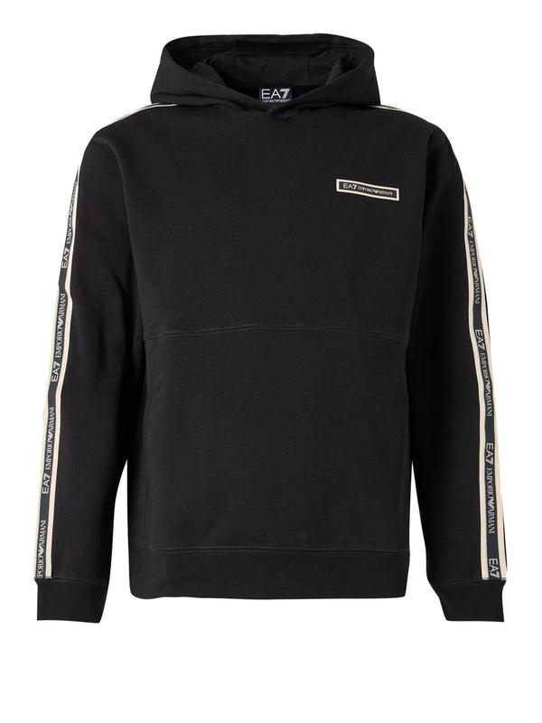 Ea7 Emporio Armani Felpa cappuccio Uomo Mod. 7M002196 AF10377 UC001 Nero