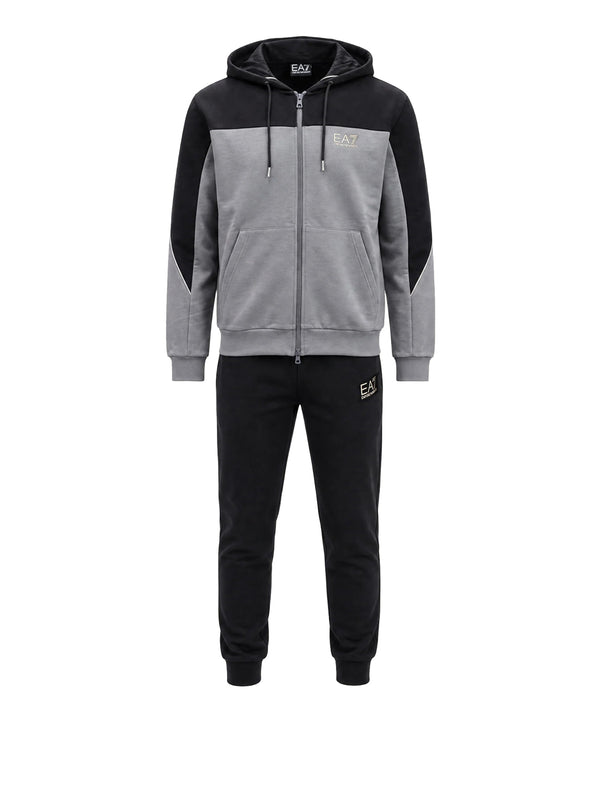 Ea7 Emporio Armani Tuta Uomo Mod. 7M002411 AF10377 M8014 Grigio