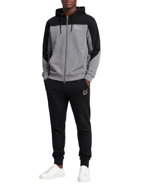 Ea7 Emporio Armani Tuta Uomo Mod. 7M002411 AF10377 M8014 Grigio