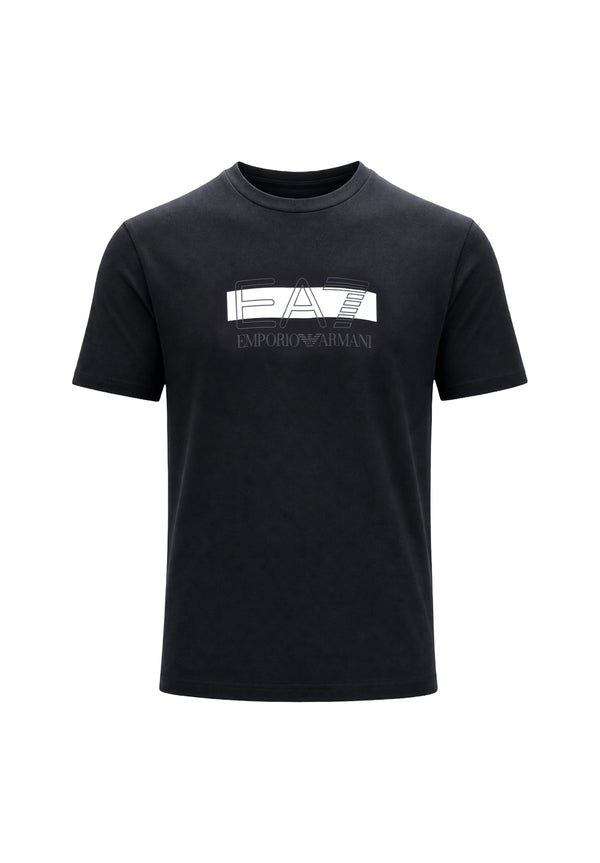 Ea7 Emporio Armani T-shirt Uomo Mod. 7M002415 AF10375 MC001 Nero