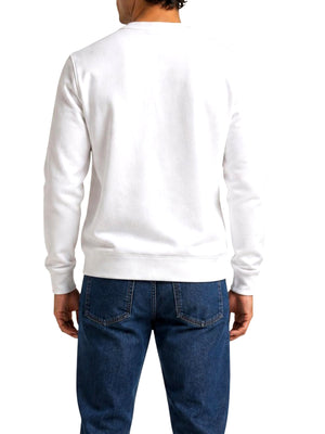 Ea7 Emporio Armani Felpa Girocollo Uomo Mod. 7M002425 AF10377 M0003 Bianco