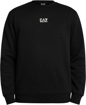 Ea7 Emporio Armani Felpa Girocollo Uomo Mod. 8NPM34 PJVTZ 1200 Nero