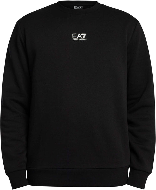 Ea7 Emporio Armani Felpa Girocollo Uomo Mod. 8NPM34 PJVTZ 1200 Nero