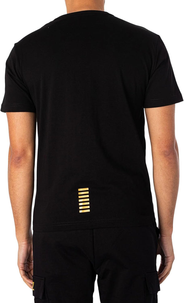 Ea7 Emporio Armani T-shirt Uomo Mod. 8NPT25 PJVPZ 0208 Nero