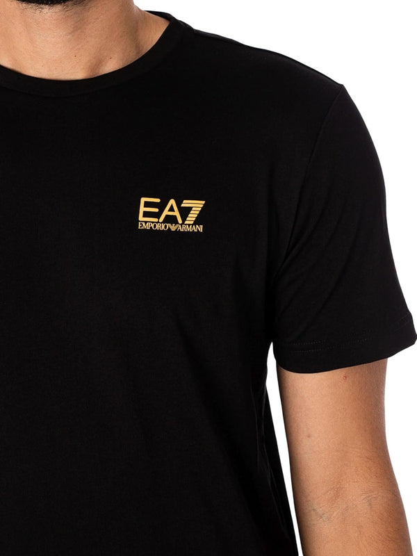 Ea7 Emporio Armani T-shirt Uomo Mod. 8NPT25 PJVPZ 0208 Nero