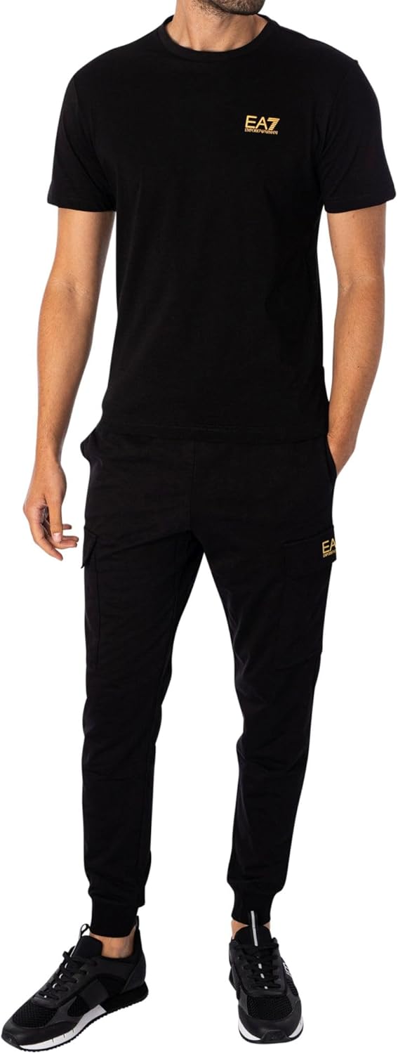 Ea7 Emporio Armani T-shirt Uomo Mod. 8NPT25 PJVPZ 0208 Nero