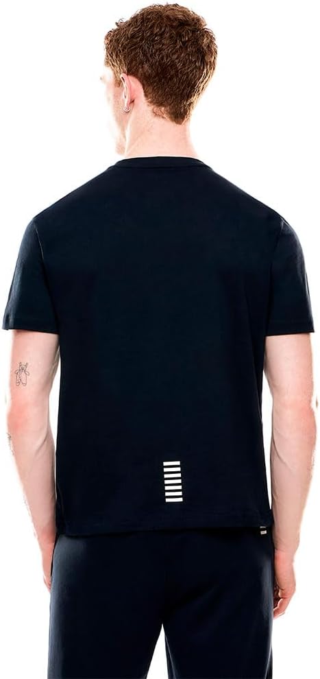 Ea7 Emporio Armani T-shirt Uomo Mod. 8NPT25 PJVPZ 1562 Blu