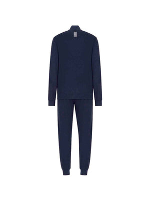 Ea7 Emporio Armani Tuta Uomo Mod. 8NPV67 PJVTZ 1562 Blu
