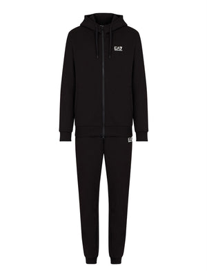 Ea7 Emporio Armani Tuta Uomo Mod. 8NPV68 PJVTZ 1200 Nero