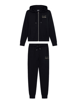 Ea7 Emporio Armani Tuta Donna Mod. 8NTV51 TJ9RZ 1200 Nero