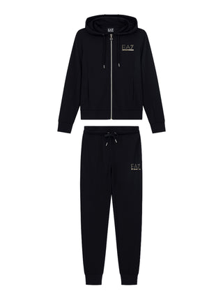 Ea7 Emporio Armani Tuta Donna Mod. 8NTV51 TJ9RZ 1200 Nero