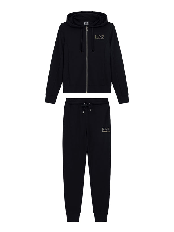 Ea7 Emporio Armani Tuta Donna Mod. 8NTV51 TJ9RZ 1200 Nero