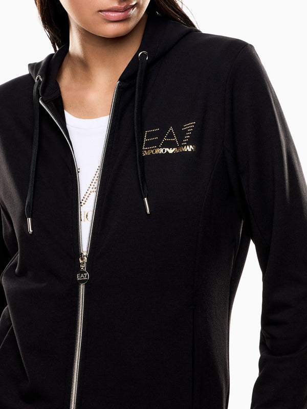Ea7 Emporio Armani Tuta Donna Mod. 8NTV51 TJ9RZ 1200 Nero