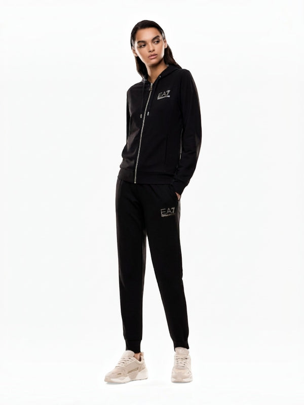 Ea7 Emporio Armani Tuta Donna Mod. 8NTV51 TJ9RZ MC026 Nero