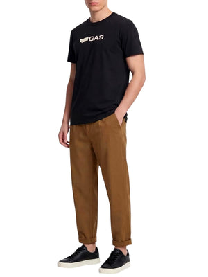 GAS T-shirt Uomo Mod. B0684 DHARIS LO 0200 Nero