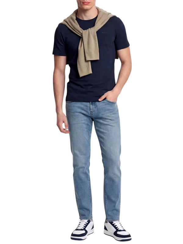 GAS T-shirt Uomo Mod. B0684 DHARIS LO 4706 Blu