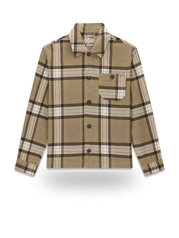 Guess Camicia manica Lunga Uomo Mod. M6BH42 W4289 LM0O Beige