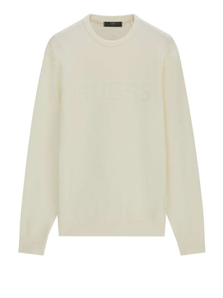 Guess Maglia Uomo Mod. M6BR16 Z1364 A00O Panna
