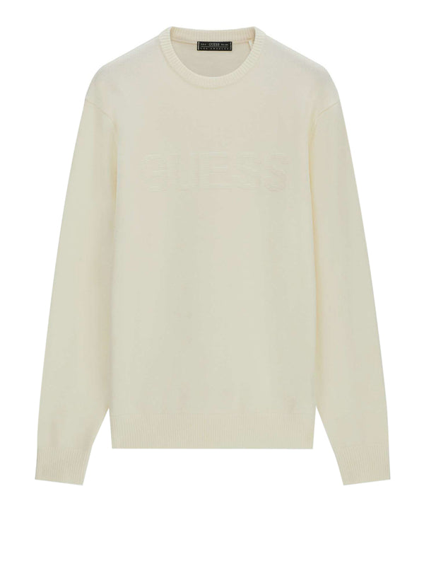 Guess Maglia Uomo Mod. M6BR16 Z1364 A00O Panna