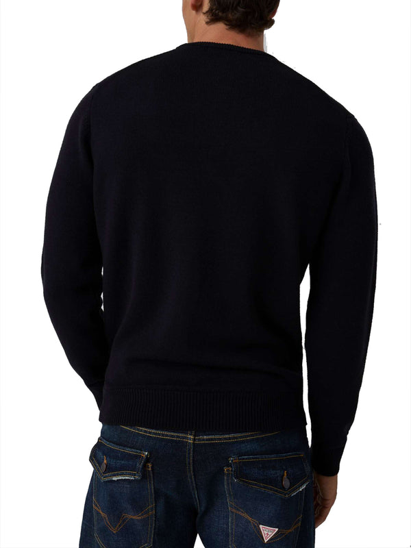 Guess Maglia Uomo Mod. M6BR16 Z1364 JBLK Nero