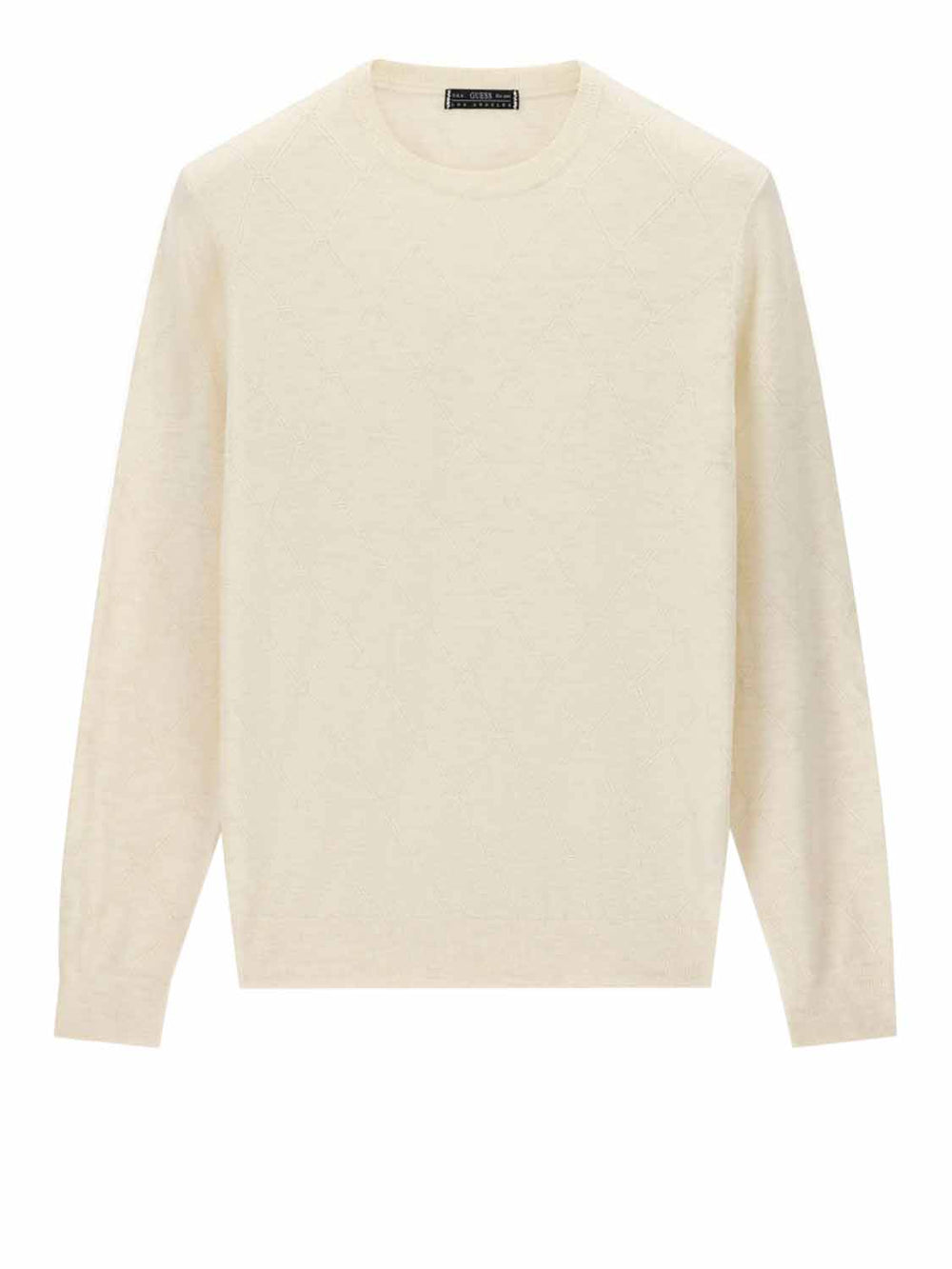 Guess Maglia Uomo Mod. M6BR36 Z1415 H01A Panna