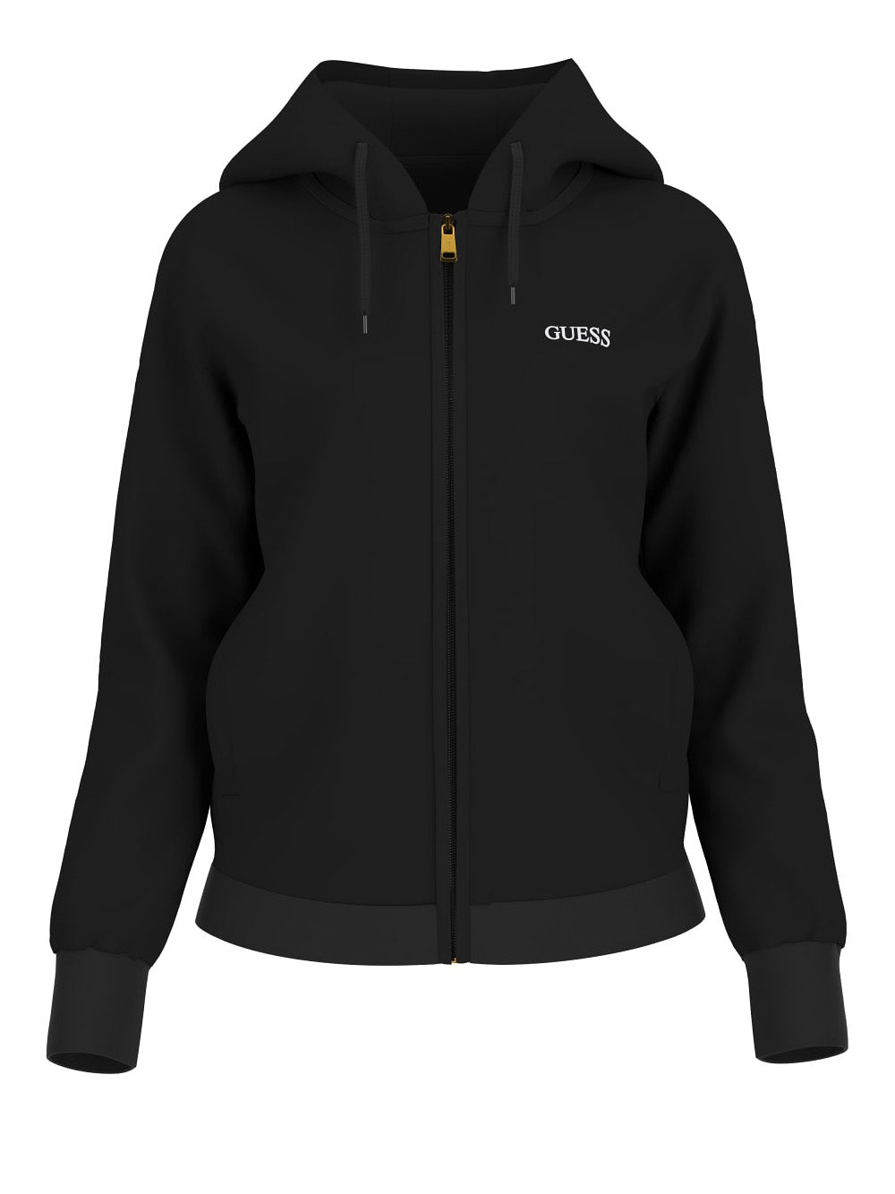 Guess Felpa Zip Donna Mod. O5RQ01 KCO31 JBLK Nero
