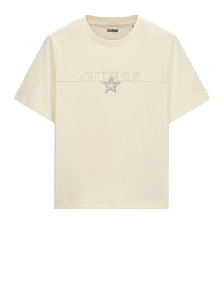 Guess T-shirt Donna Mod. V6YI05 K4272 G106 Panna