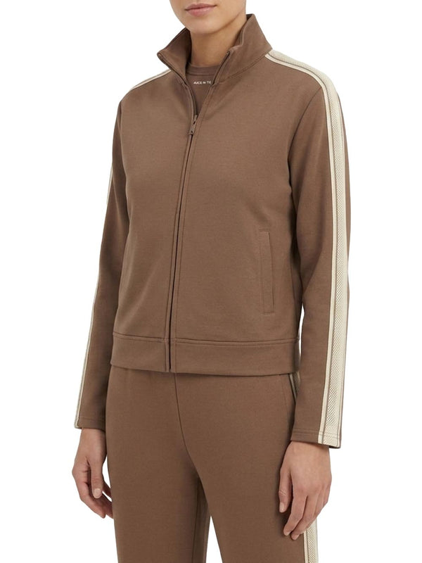 Guess Felpa Zip Donna Mod. V6YQ04 K4278 G1AQ TAUPE