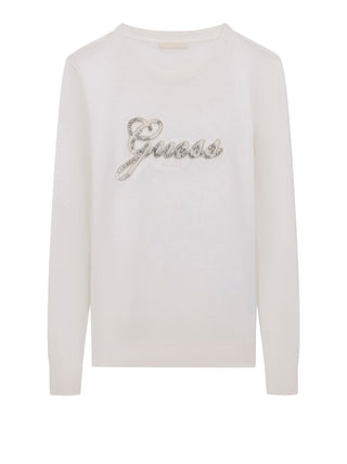 Guess Maglia Donna Mod. W6BR53 Z1454 G012 Panna
