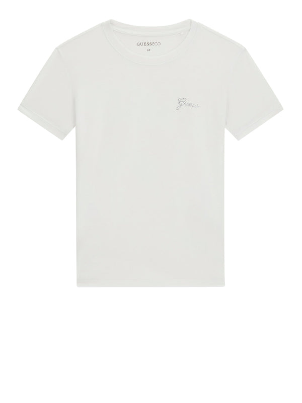 Guess T-shirt Donna Mod. W6YI12 K3751 G011 Bianco