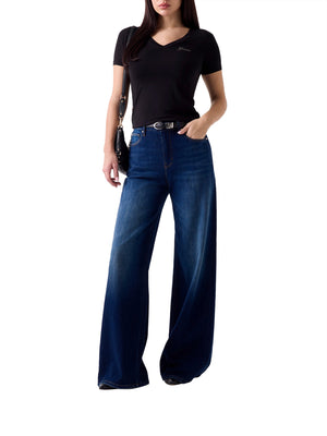 Guess T-shirt Donna Mod. W6YI13 K3853 JBLK Nero