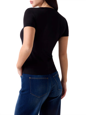 Guess T-shirt Donna Mod. W6YI13 K3853 JBLK Nero